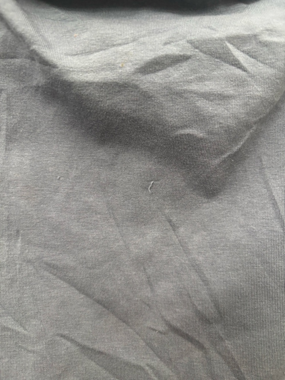 Sleeveless Mock Neck Tank Top in Slate Gray - Picture 8 of 10